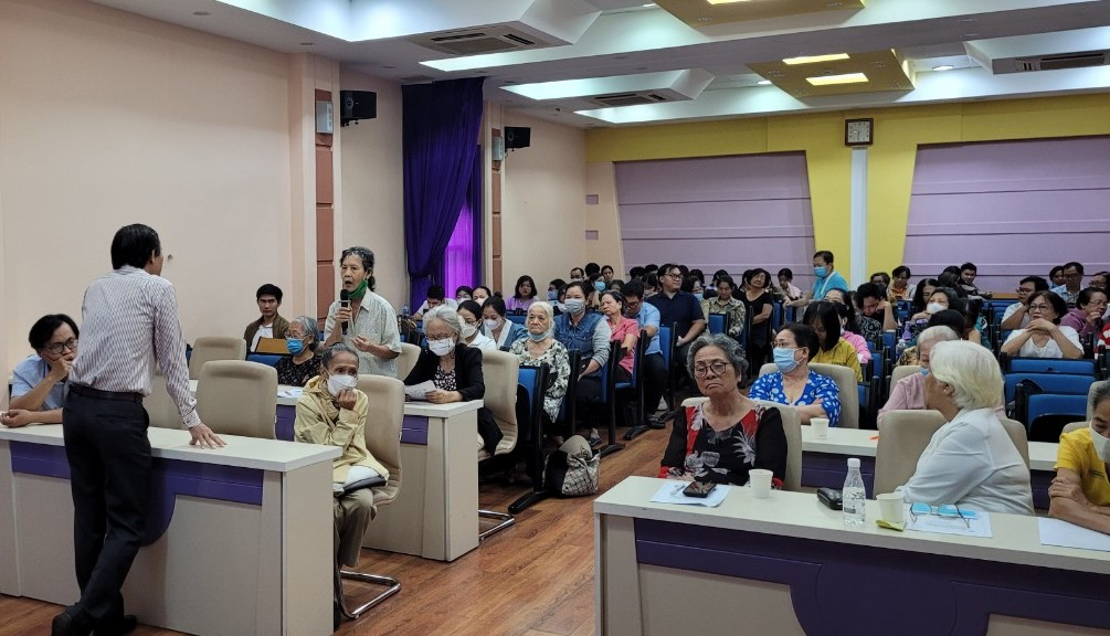 100 người tham dự buổi sinh hoạt câu lạc bộ đái tháo đường lần 1 năm 2023