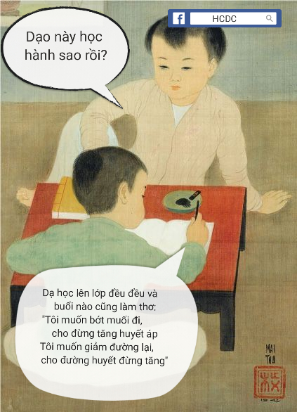 Ăn Tết không quên ôn bài