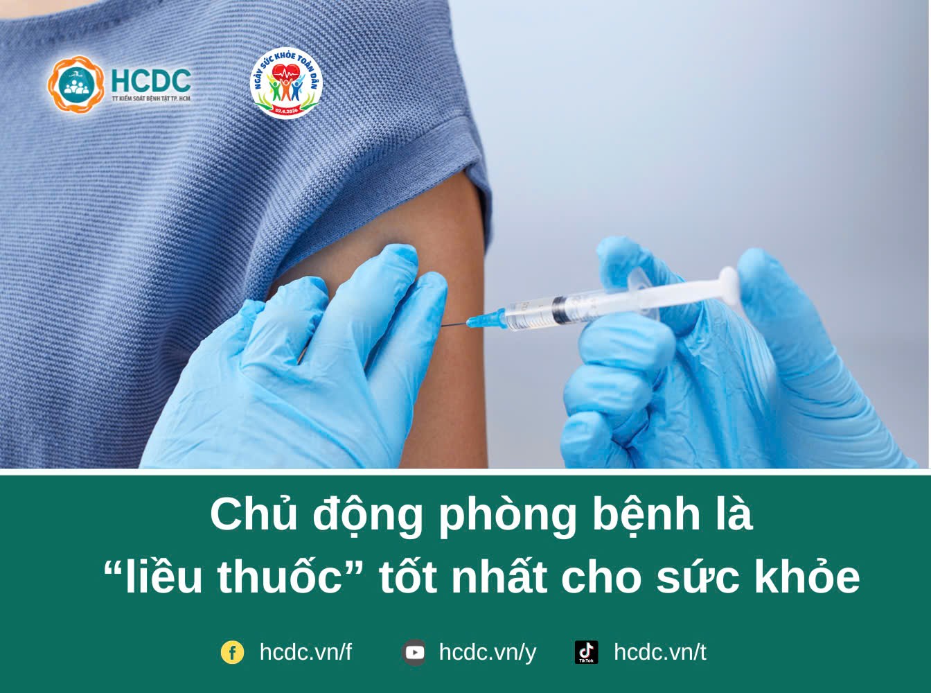 Chủ động phòng bệnh là “liều thuốc” tốt nhất cho sức khỏe