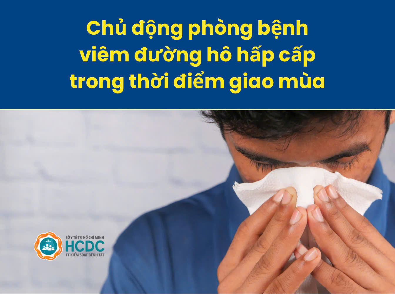 Chủ động phòng bệnh viêm đường hô hấp cấp trong thời điểm giao mùa