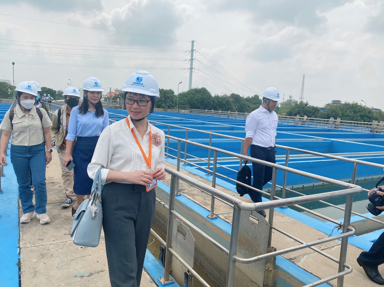 CHUYẾN THAM QUAN THỰC TẾ TẠI NHÀ MÁY NƯỚC TÂN HIỆP (TRỰC THUỘC TỔNG CÔNG TY CẤP NƯỚC SÀI GÒN TNHH MTV - SAWACO)