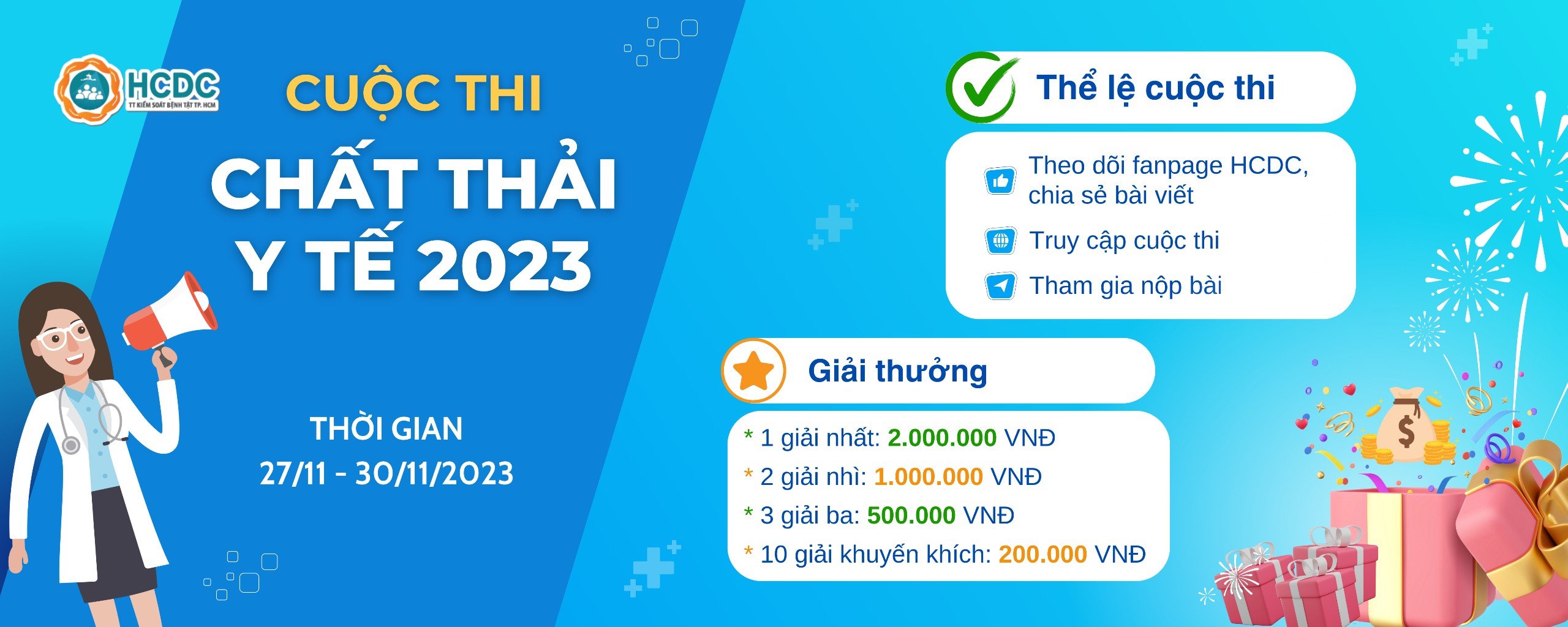 Cuộc thi chất Thải Y Tế 2023: Bạn đã sẵn sàng chưa?