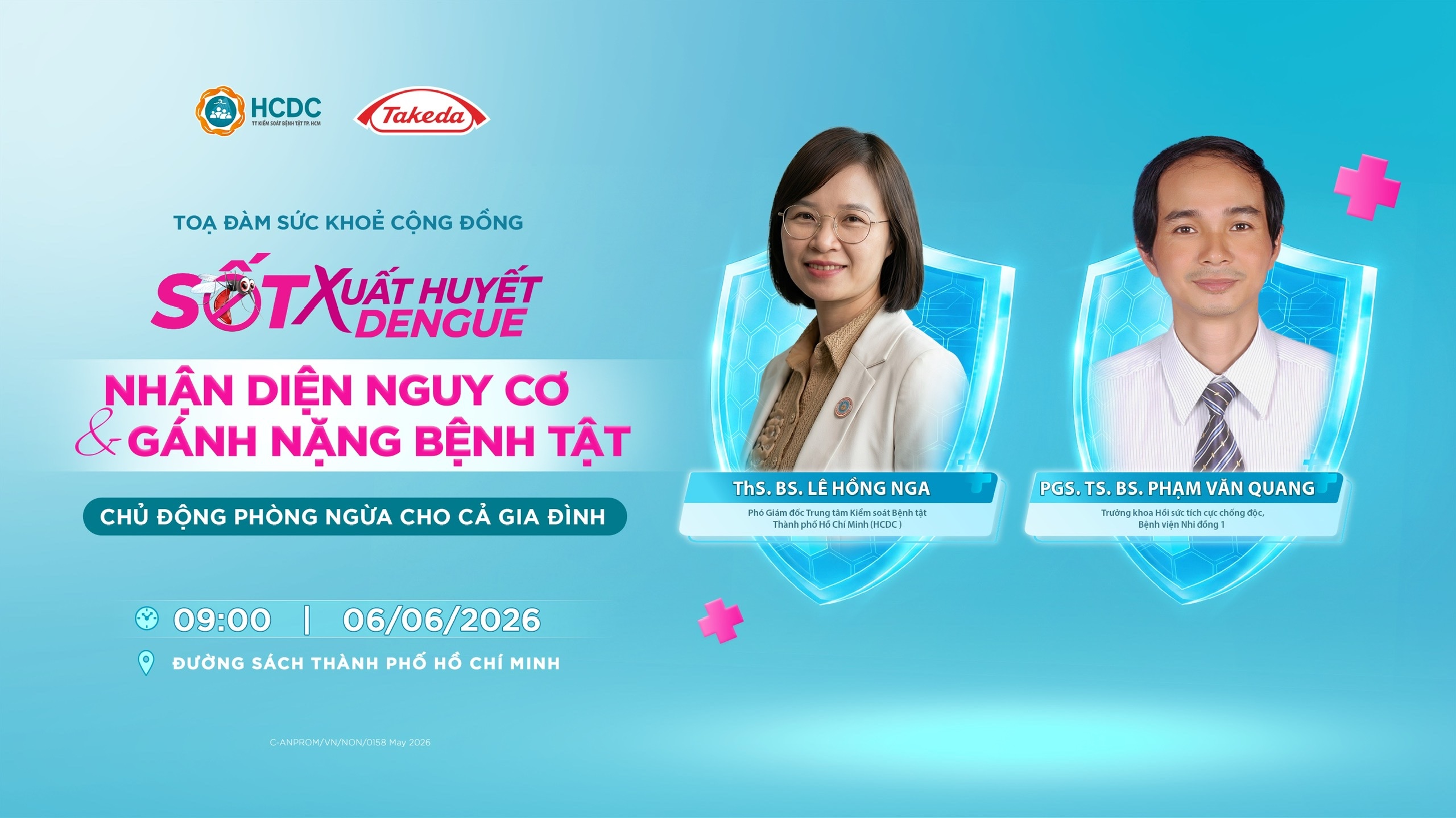 Giao lưu cùng chuyên gia về cách phòng ngừa sốt xuất huyết tại Đường sách Thành phố Hồ Chí Minh