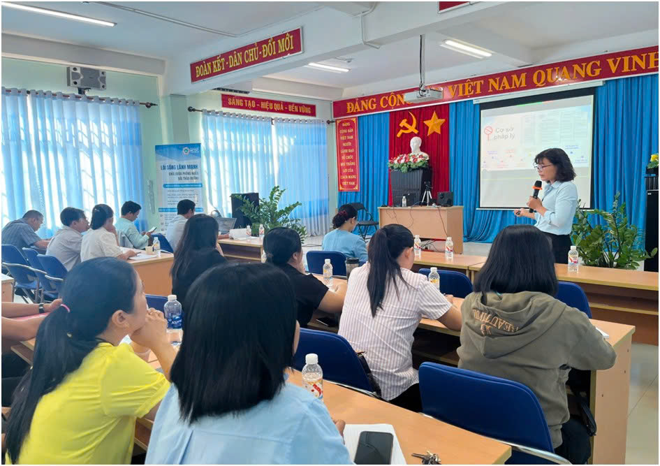 HCDC tập huấn xây dựng kế hoạch phòng chống tác hại của thuốc lá năm 2026