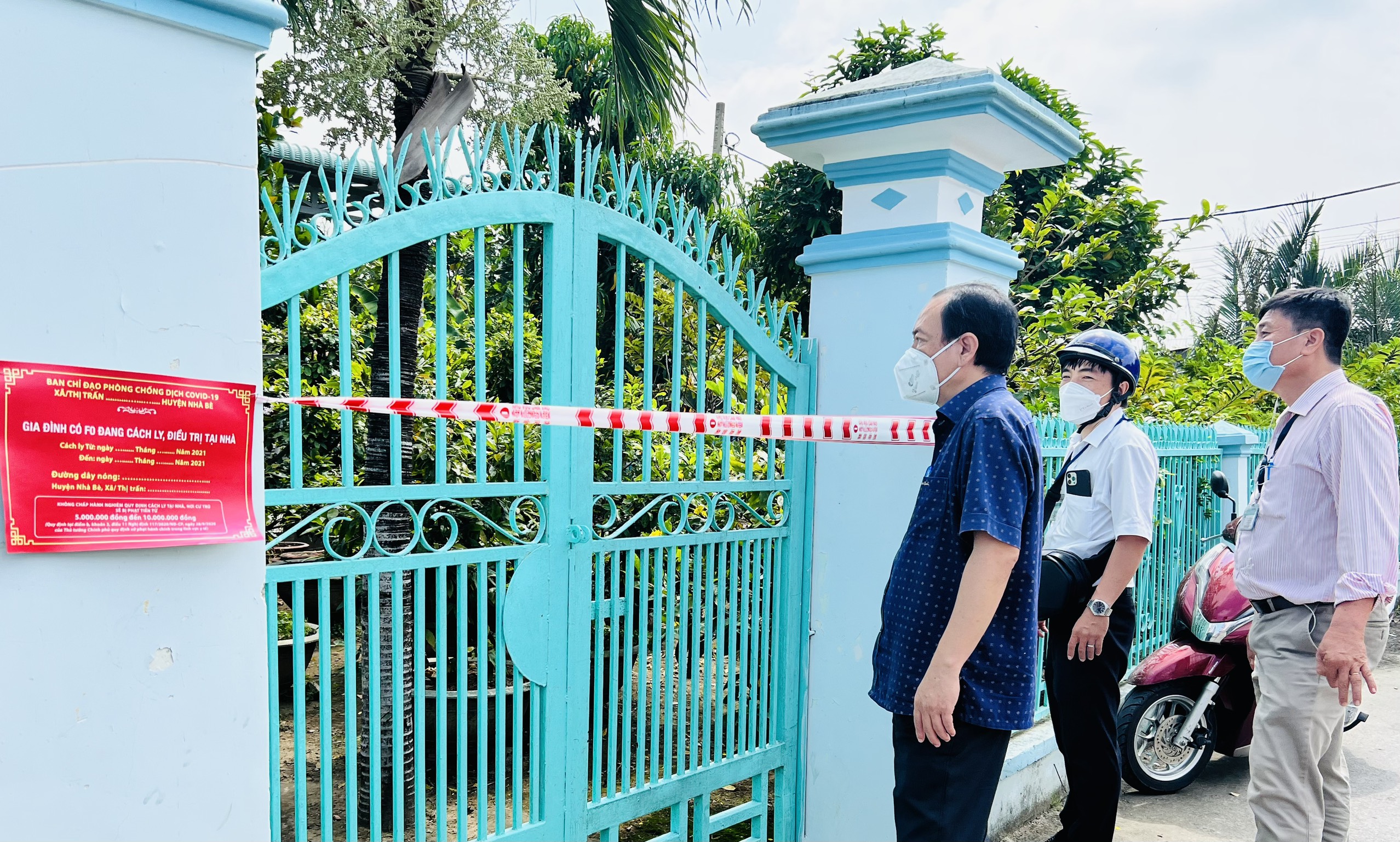 Huyện Nhà Bè: Các ca bệnh COVID-19 mới hầu hết xuất phát từ khu công nghiệp