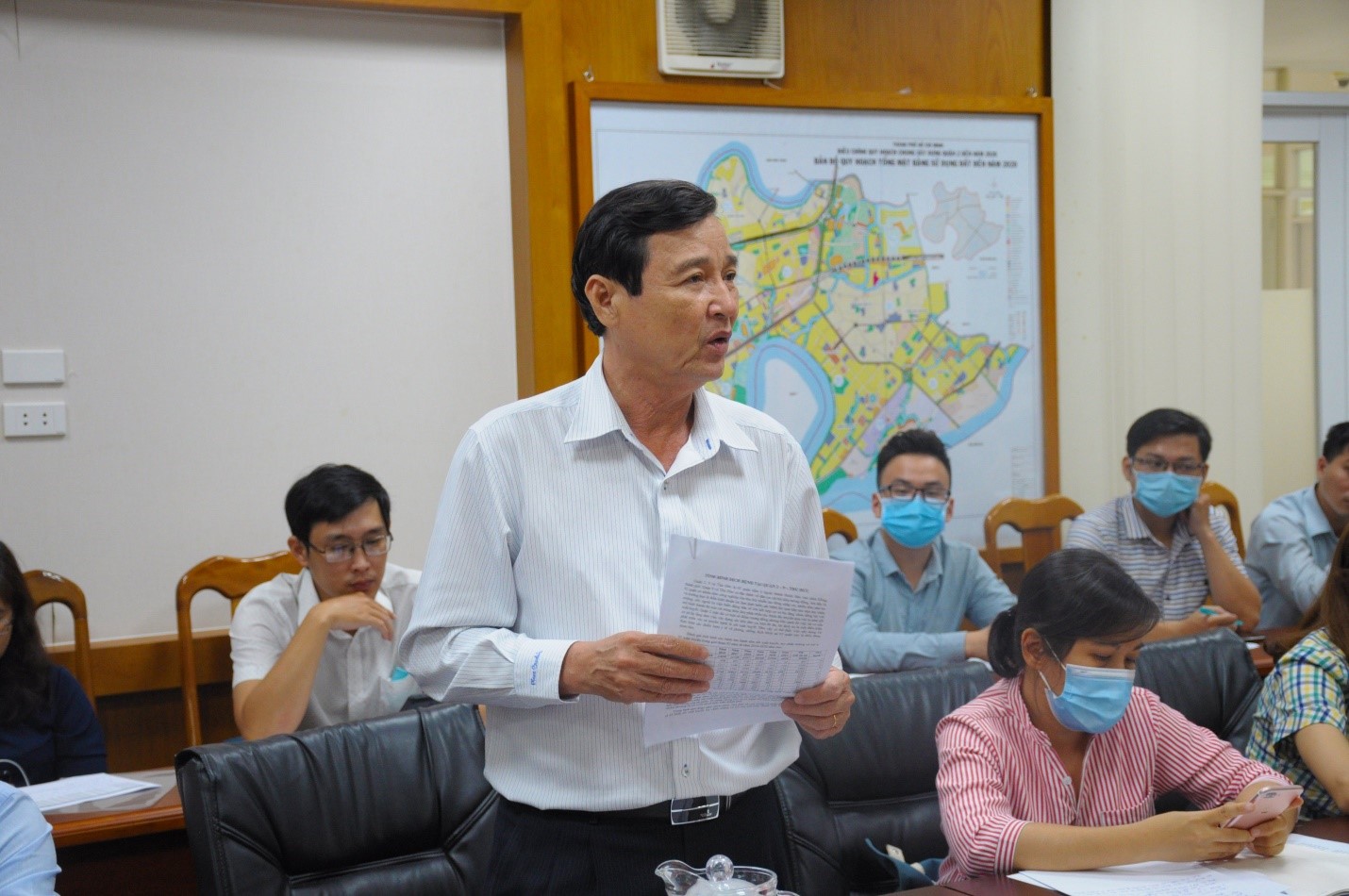 Kiểm tra hoạt động phòng chống dịch tại Thành phố Thủ Đức 