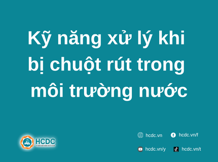 Kỹ năng xử lý khi bị chuột rút trong môi trường nước