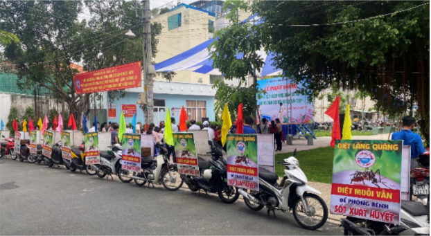 Lễ phát động hưởng ứng “ngày ASEAN phòng, chống sốt xuất huyết lần thứ 13 năm 2023” tại quận Tân Phú