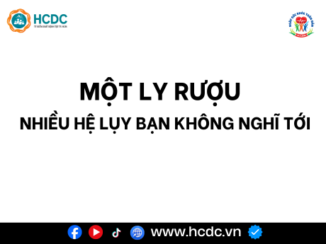 Một ly rượu – Nhiều hệ lụy bạn không nghĩ tới
