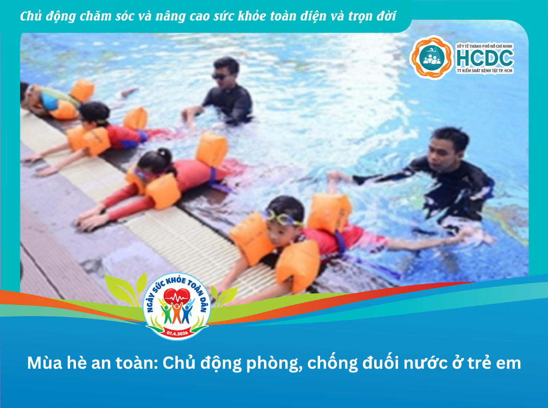Mùa hè an toàn: Chủ động phòng, chống đuối nước ở trẻ em