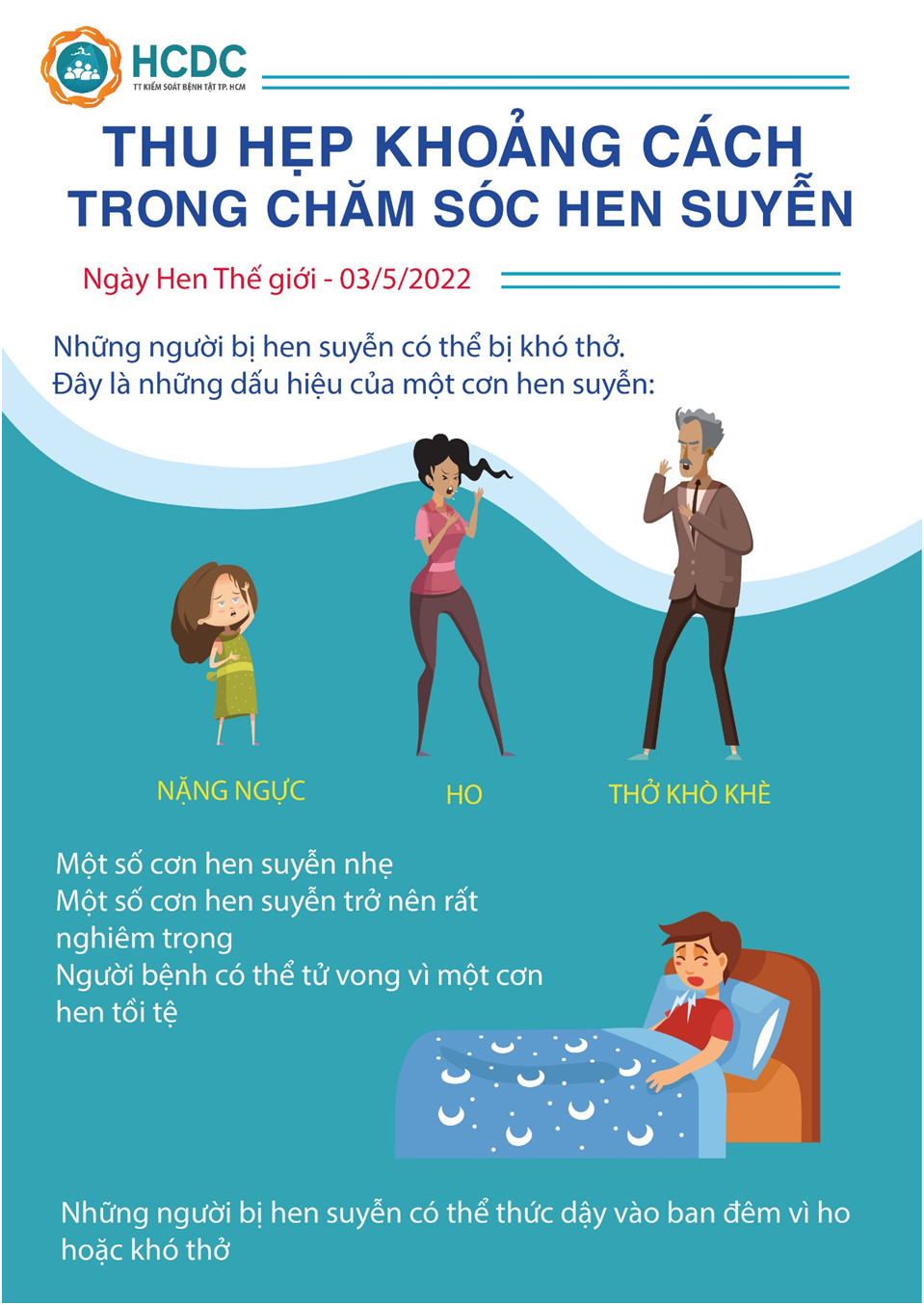 Ngày Hen thế giới năm 2022: Thu hẹp khoảng cách trong chăm sóc bệnh hen suyễn