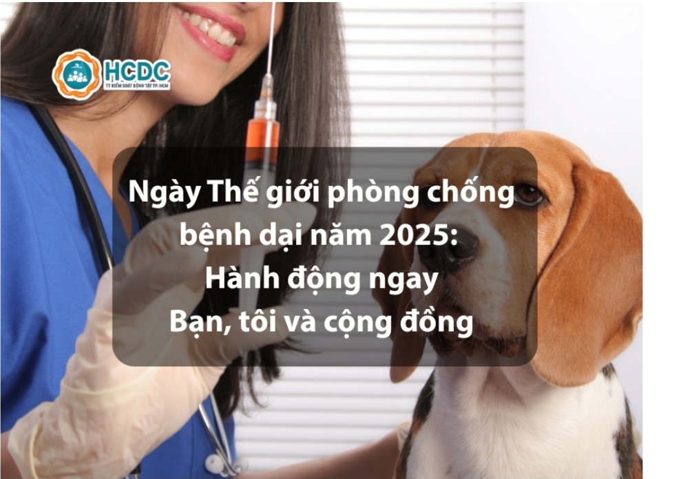 Ngày Thế giới phòng chống bệnh dại năm 2025: Hành động ngay - Bạn, tôi và cộng đồng
