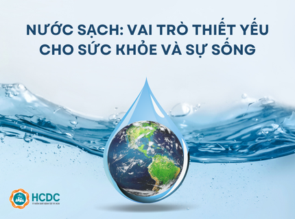 Nước sạch: Vai trò thiết yếu cho sức khỏe và sự sống