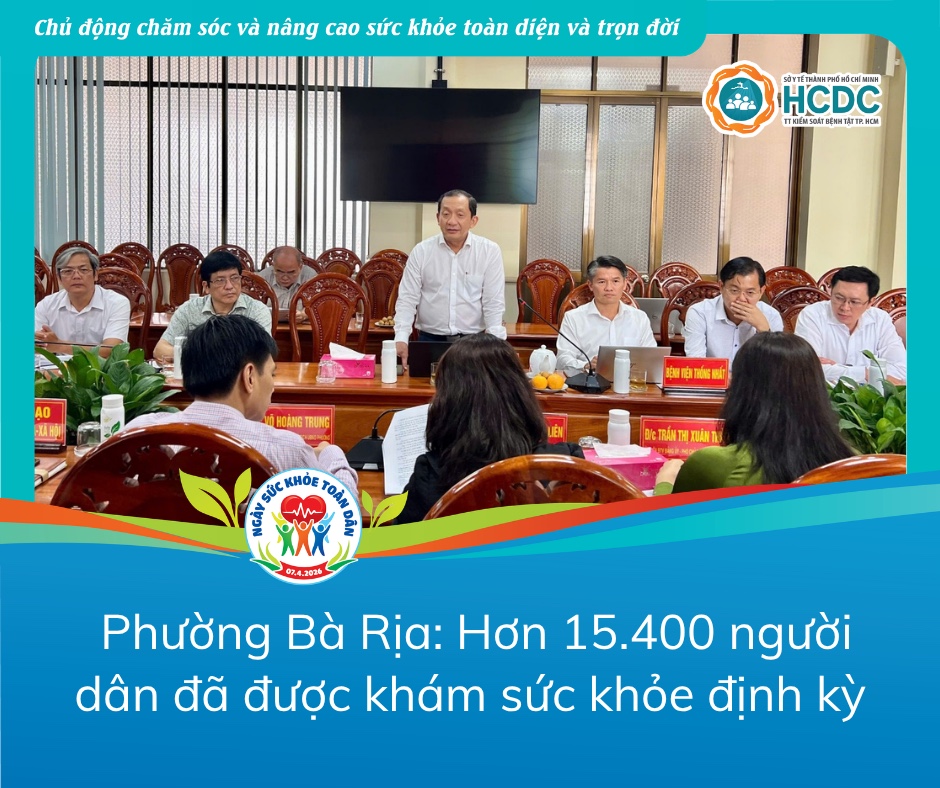 Phường Bà Rịa: Hơn 15.400 người dân đã được khám sức khỏe định kỳ