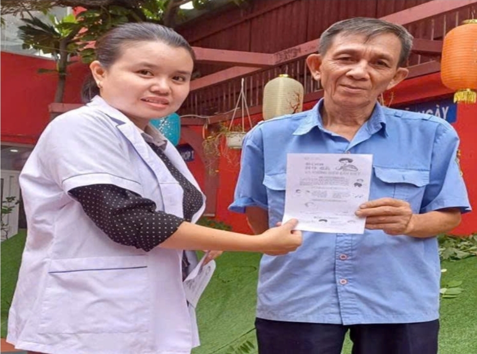 Phường Tân Sơn giám sát, xử lý ca bệnh ho gà trên địa bàn