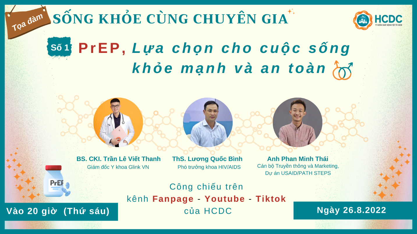 PrEP, Lựa chọn cho cuộc sống khỏe mạnh và an toàn