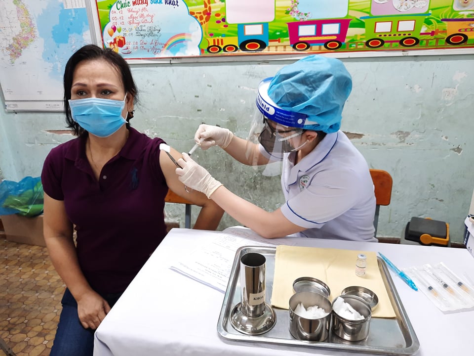 Quận Tân Bình: tổ chức chiến dịch tiêm chủng đợt 4