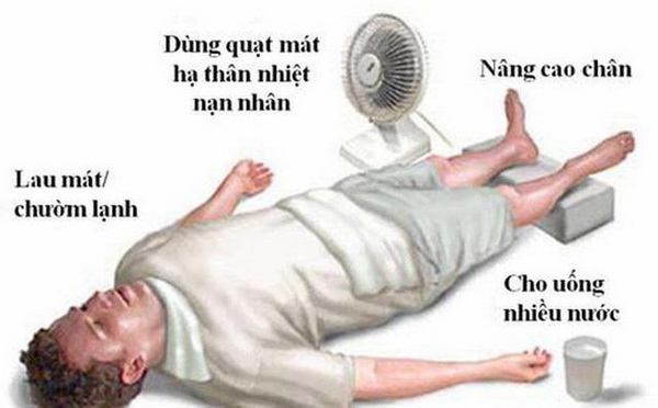 Sốc nhiệt do nắng nóng - Coi chừng đột tử