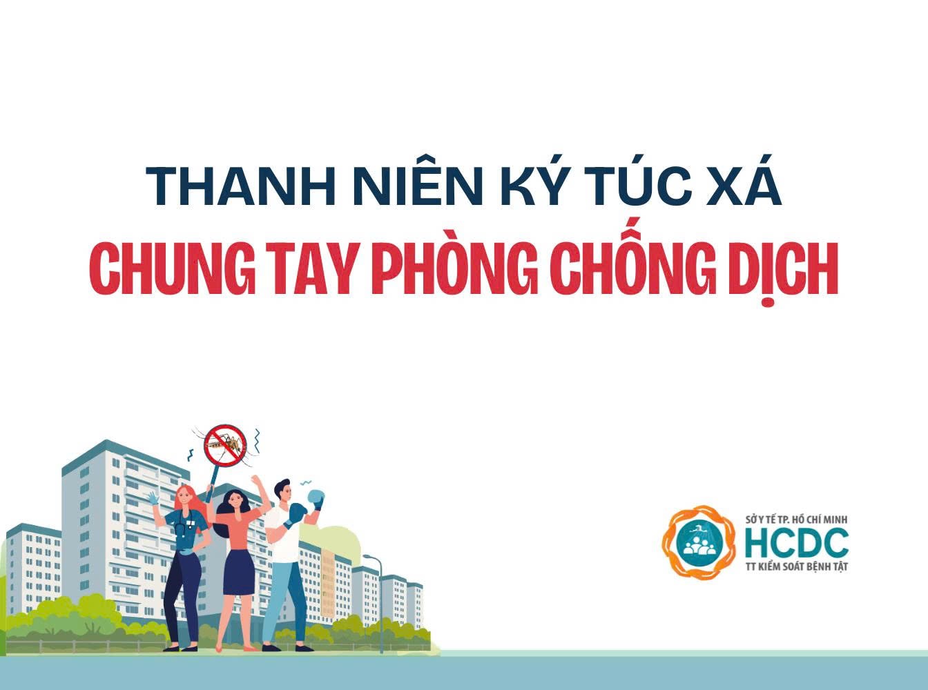 Thanh niên Ký túc xá - Chung tay phòng chống dịch