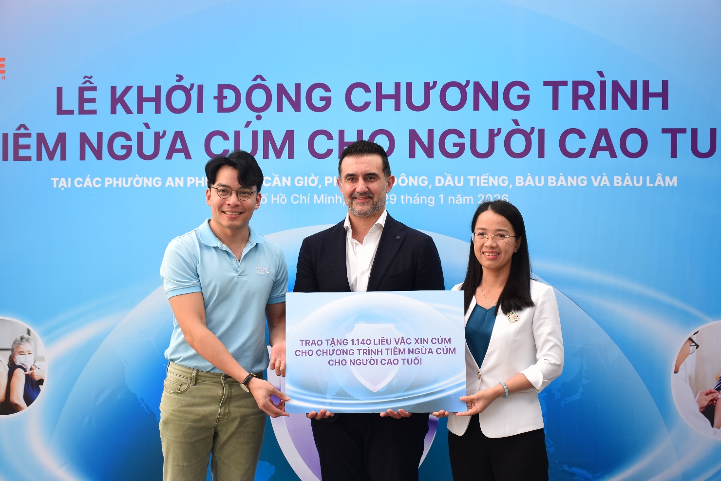 Thành phố Hồ Chí Minh: Khởi động chương trình tiêm ngừa cúm cho người cao tuổi 