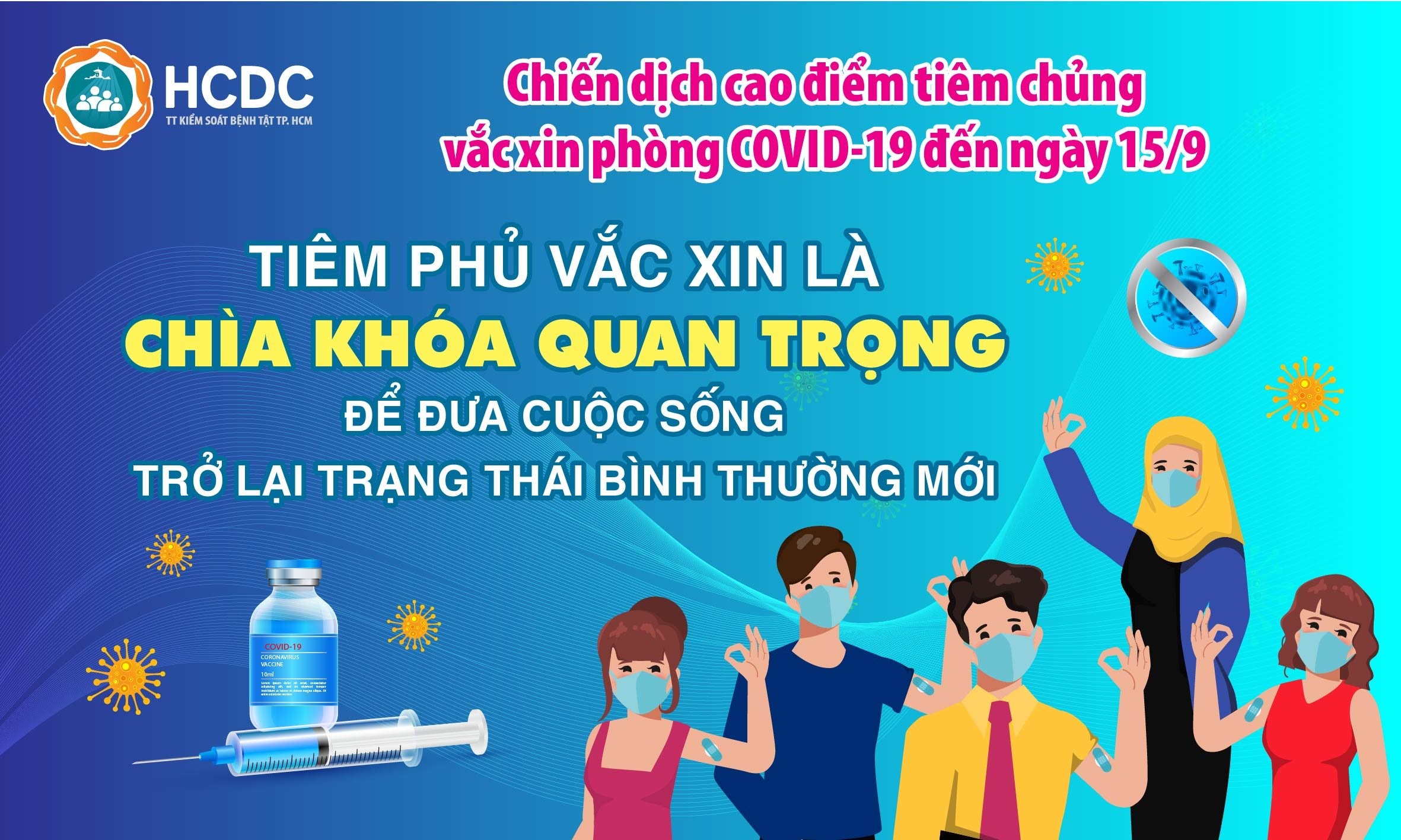Thông tin về dịch bệnh COVID-19 tại TP.HCM (cập nhật sáng ngày 12/9/2021)