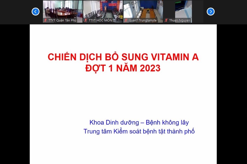 TP.HCM: Đồng loạt triển khai Chiến dịch bổ sung Vitamin A cho trẻ từ ngày 8-9/6/2023