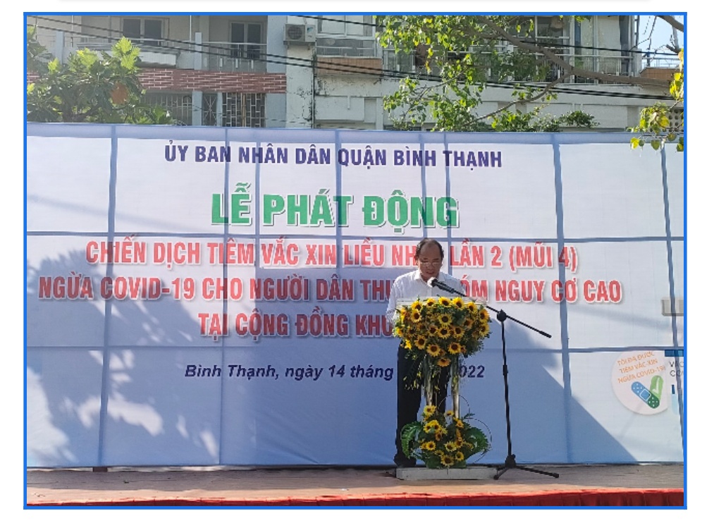 TP.HCM: Lễ phát động Tháng cao điểm tiêm vắc xin phòng COVID-19