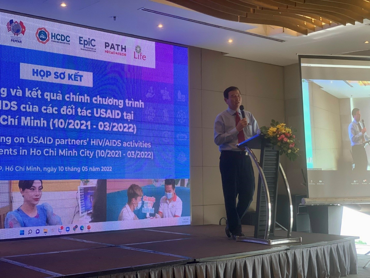 TP.HCM: Tổ chức sơ kết 6 tháng hoạt động Phòng, chống HIV/AIDS do USAID hỗ trợ 