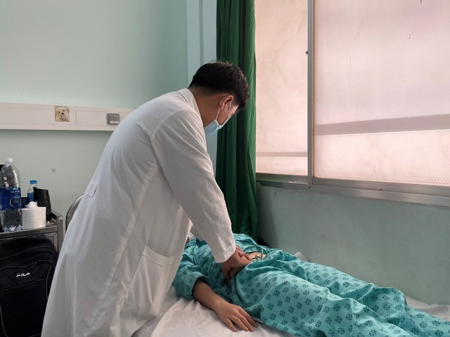 Trường hợp hy hữu: xương cá nằm trong ổ bụng 