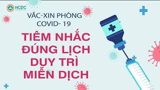 Vắc-xin phòng COVID-19: Tiêm nhắc đúng lịch, duy trì miễn dịch