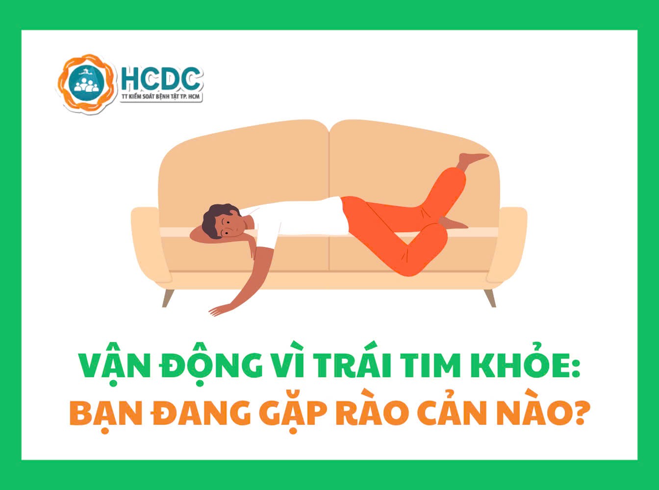 Vận động vì trái tim khỏe: Bạn đang gặp rào cản nào?