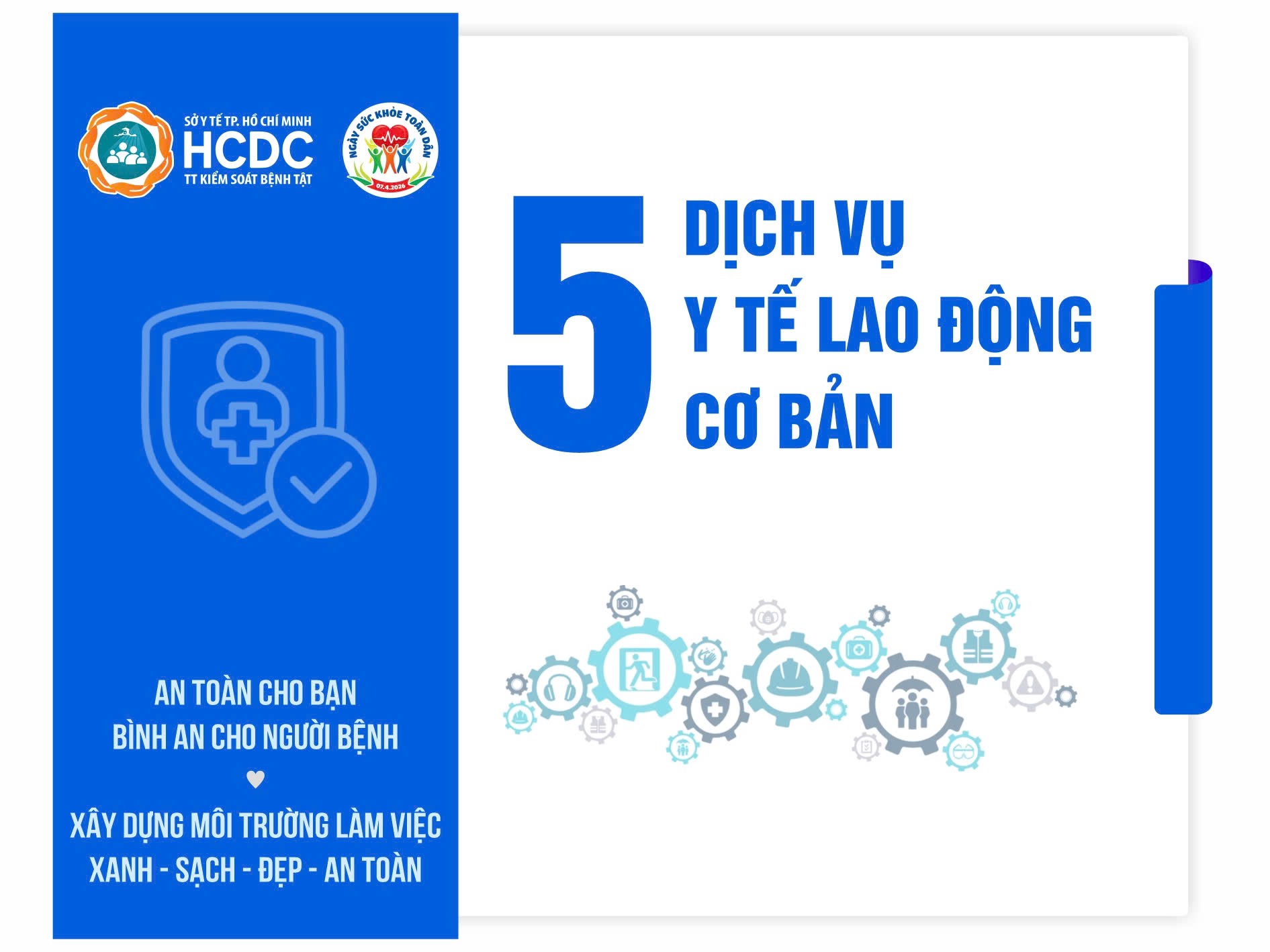 5 DỊCH VỤ Y TẾ LAO ĐỘNG CƠ BẢN