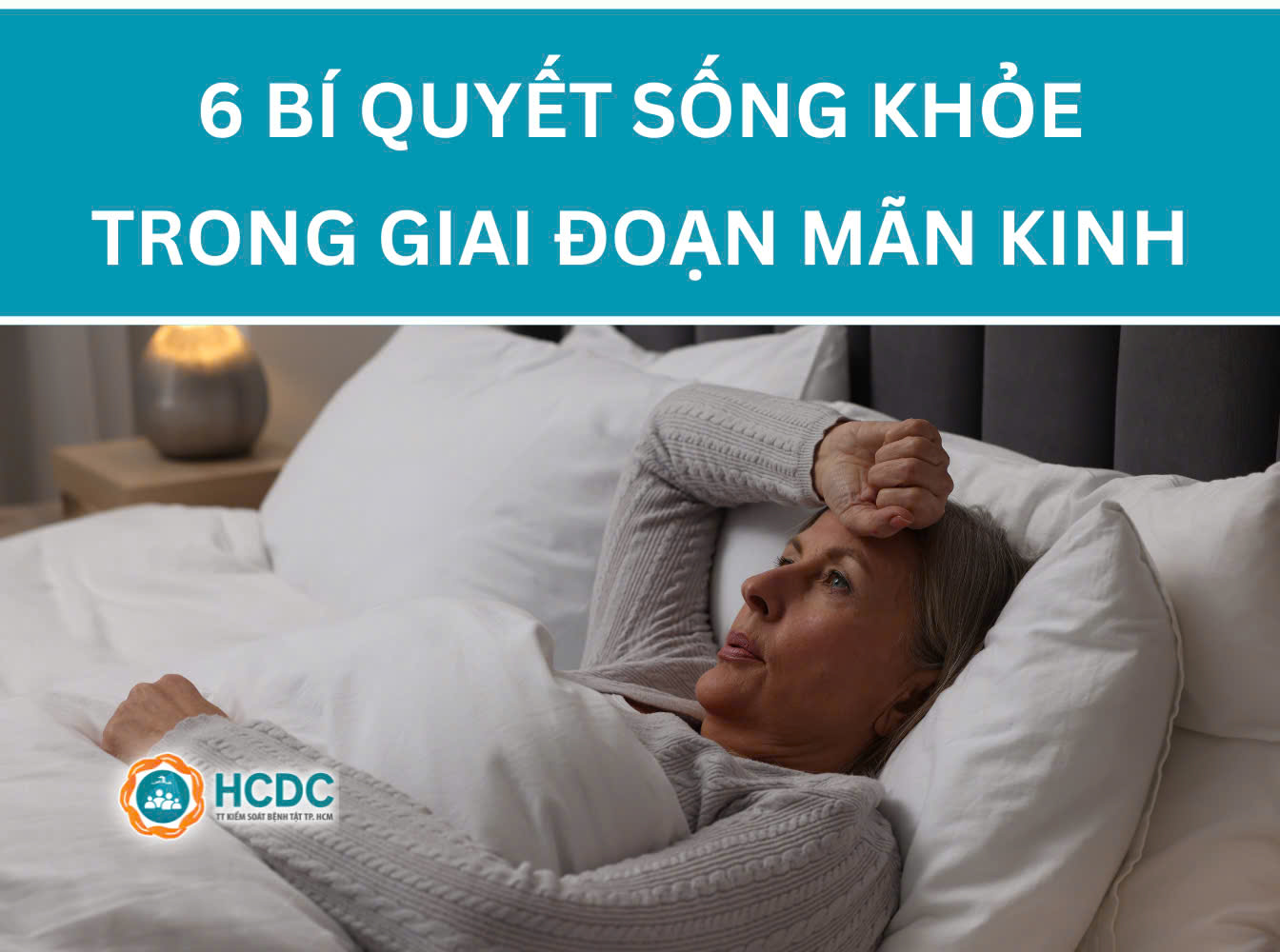 6 bí quyết sống khỏe trong giai đoạn mãn kinh