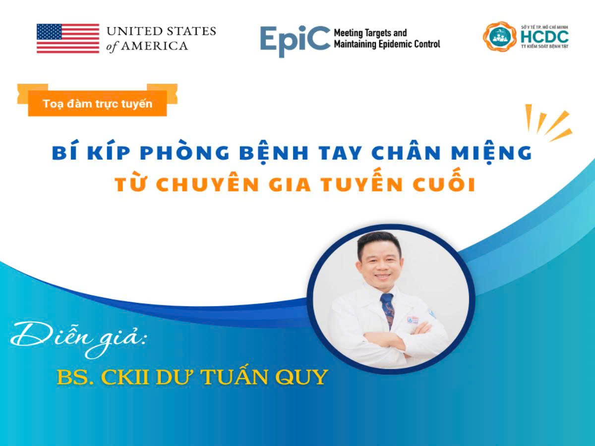 Bí kíp phòng bệnh tay chân miệng từ chuyên gia tuyến cuối