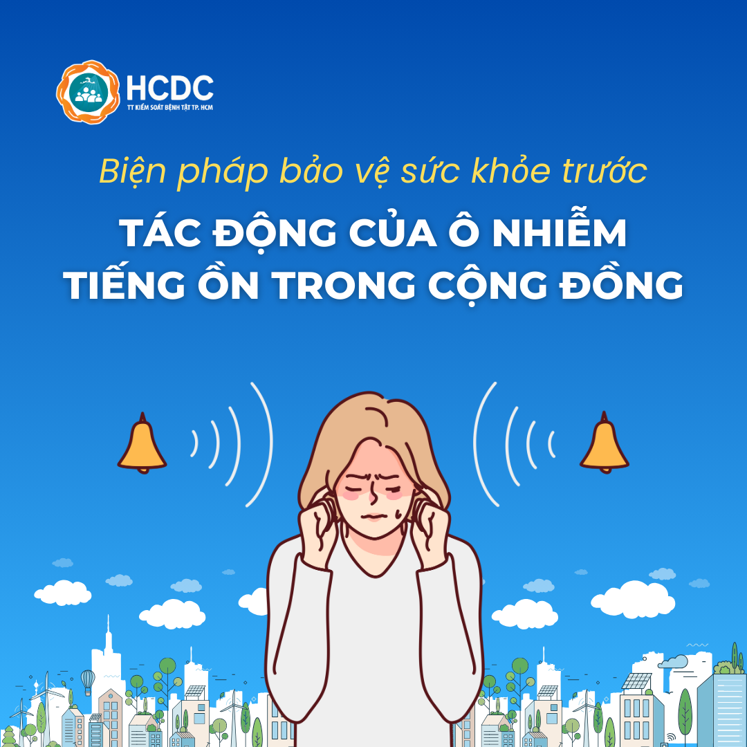 Biện pháp bảo vệ sức khỏe trước tác động của ô nhiễm tiếng ồn trong cộng đồng
