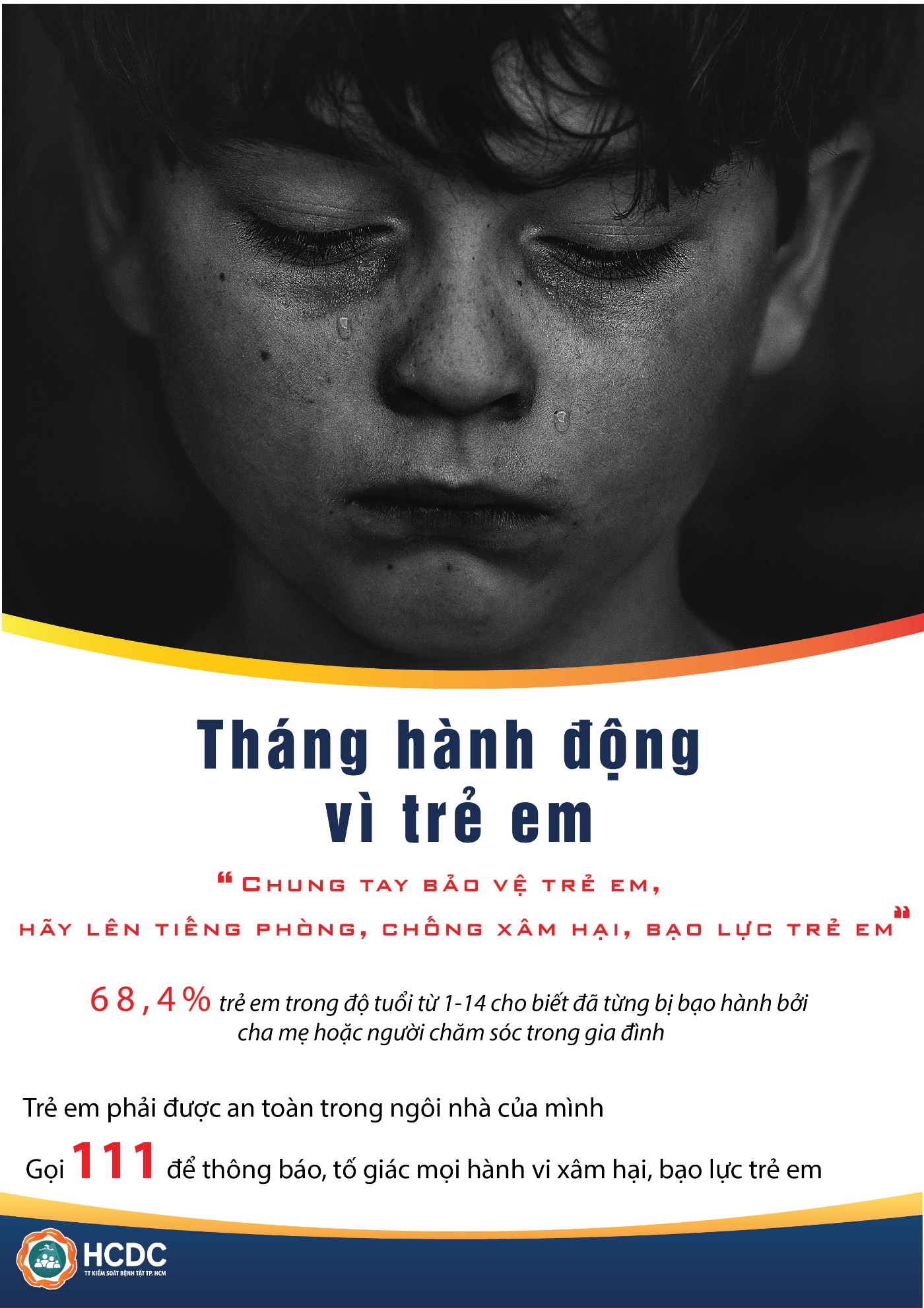 Chung tay bảo vệ trẻ em, hãy lên tiếng phòng, chống xâm hại, bạo lực trẻ em