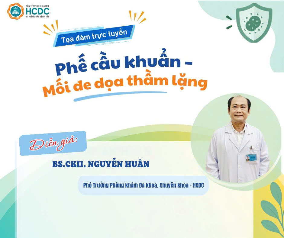 Cùng chuyên gia nhận diện và phòng bệnh do phế cầu khuẩn gây ra
