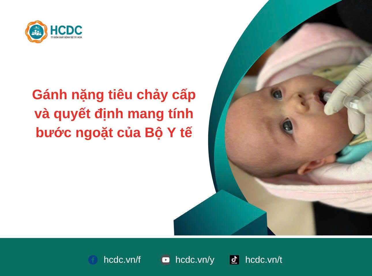 Gánh nặng tiêu chảy cấp và quyết định mang tính bước ngoặt của Bộ Y tế