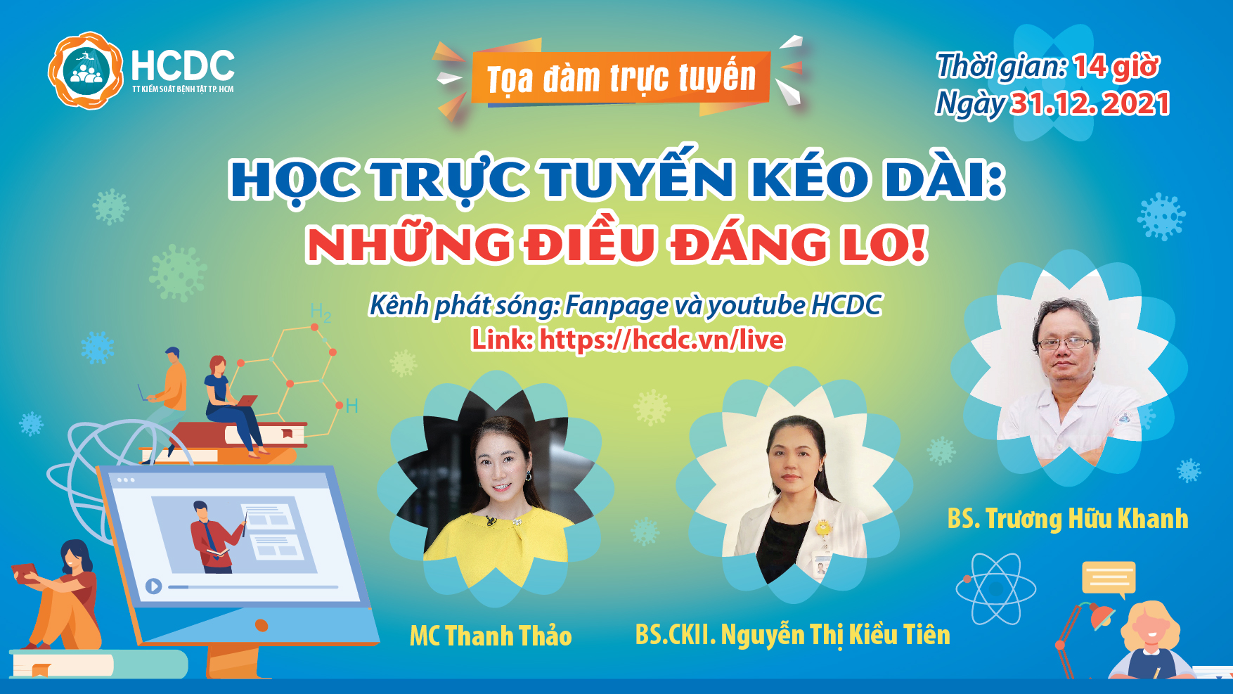 Hãy sẵn sàng cho “Học trực tuyến kéo dài: những điều đáng lo” sẽ diễn ra vào ngày hôm nay!