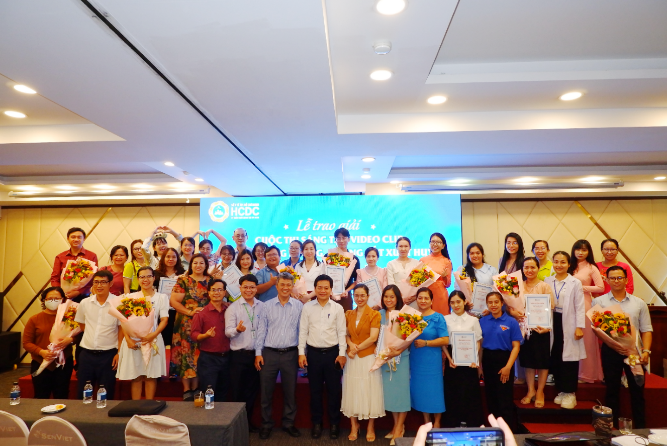 HCDC: Trao giải cuộc thi sáng tạo video clip truyền thông phòng, chống sốt xuất huyết năm 2023