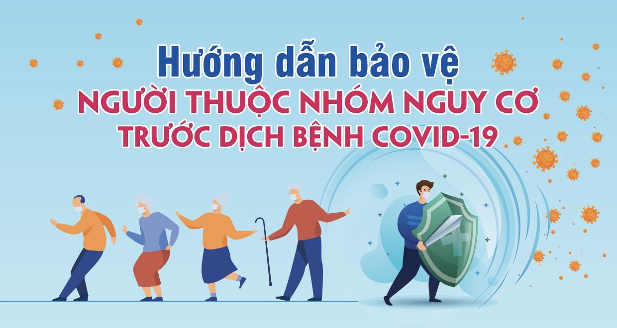 Hướng dẫn bảo vệ người thuộc nhóm nguy cơ trước dịch bệnh COVID-19