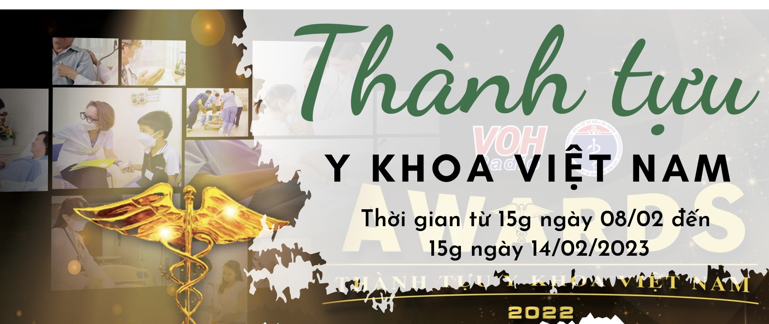 Hướng dẫn bình chọn Giải thưởng Thành tựu Y khoa Việt Nam lần 3 - năm 2022