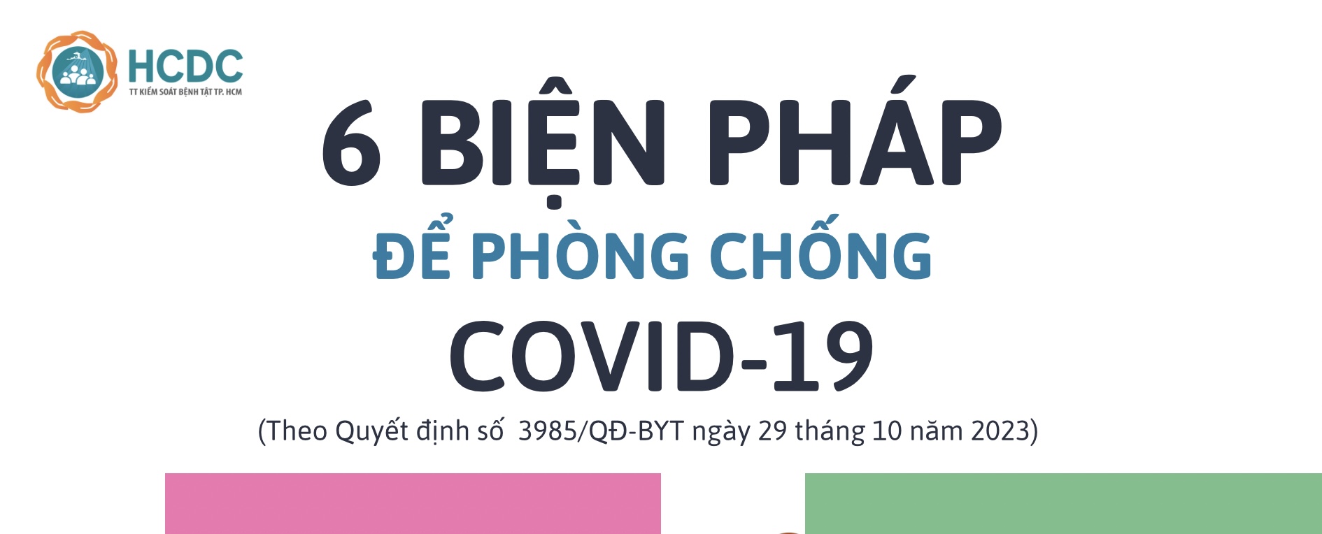 [INFOGRAPHIC] 6 biện pháp để phòng chống COVID-19 khi chuyển sang bệnh truyền nhiễm nhóm B