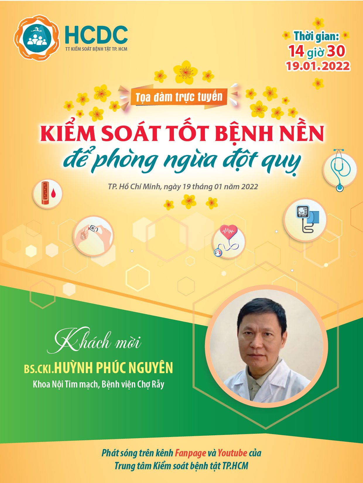 Kiểm soát bệnh nền như thế nào để có thề phòng ngừa đột quỵ