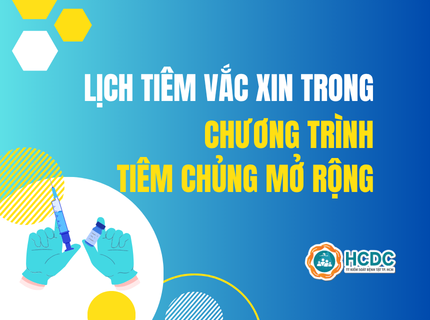 Lịch tiêm vắc xin trong chương trình Tiêm chủng mở rộng