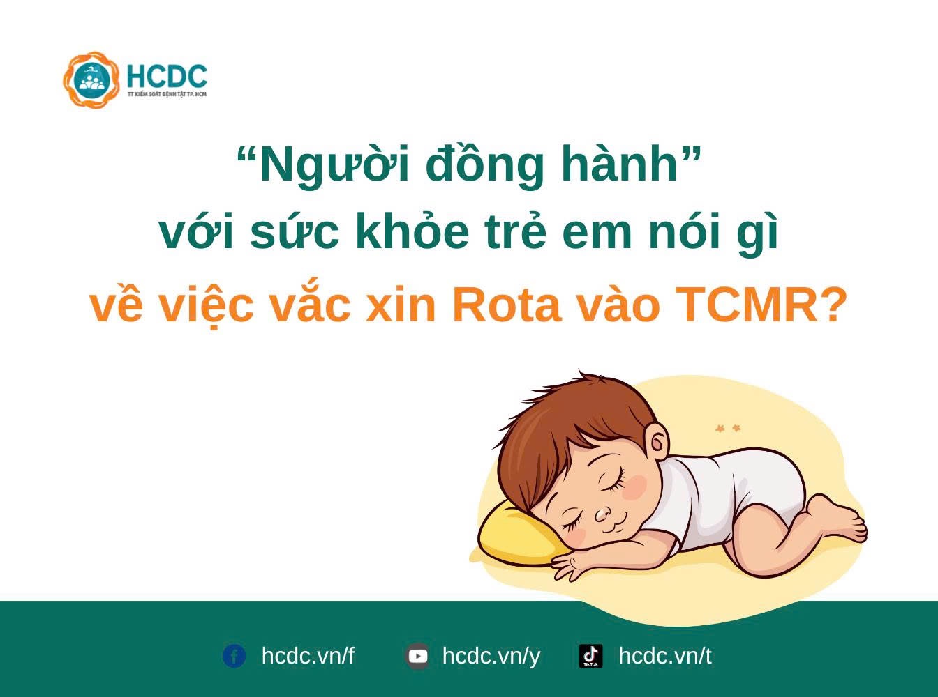 “Người đồng hành” với sức khỏe trẻ em nói gì về việc vắc xin Rota vào TCMR?
