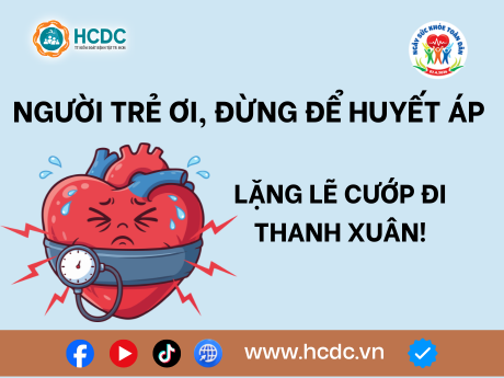 Người trẻ ơi, đừng để huyết áp lặng lẽ cướp đi thanh xuân!