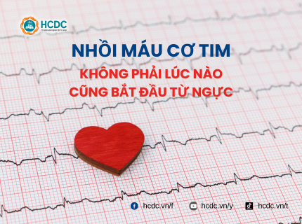 Nhồi máu cơ tim: Không phải lúc nào cũng bắt đầu từ ngực