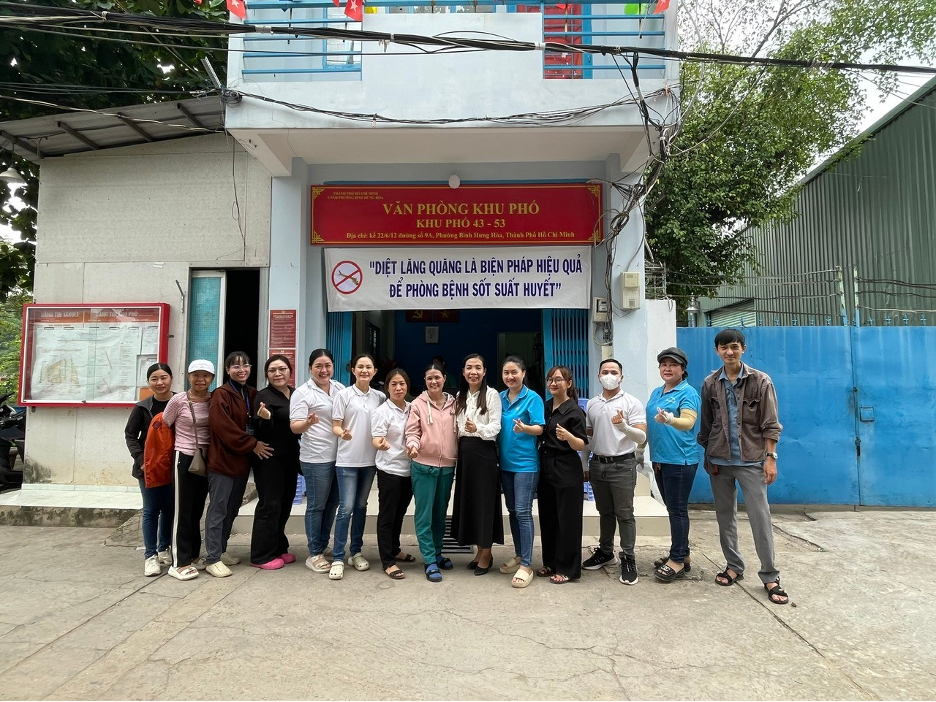 Phường Bình Hưng Hòa phát động chiến dịch phòng, chống sốt xuất huyết