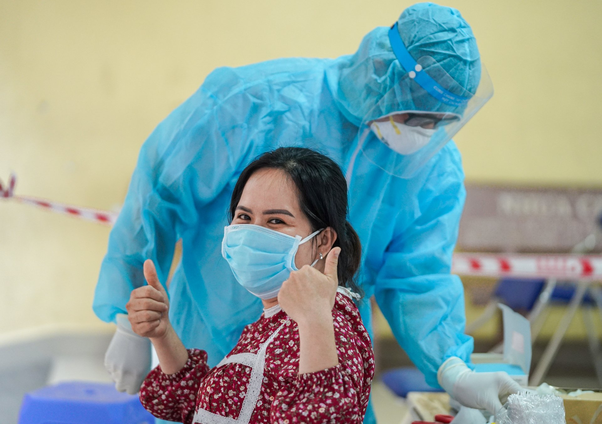 Quận Bình Tân: khoanh vùng kịp thời, kiểm soát nguồn lây nhiễm tại công ty PouYuen